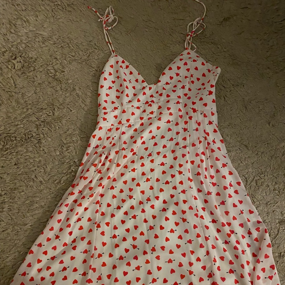 Cute heart flowy dress from Express